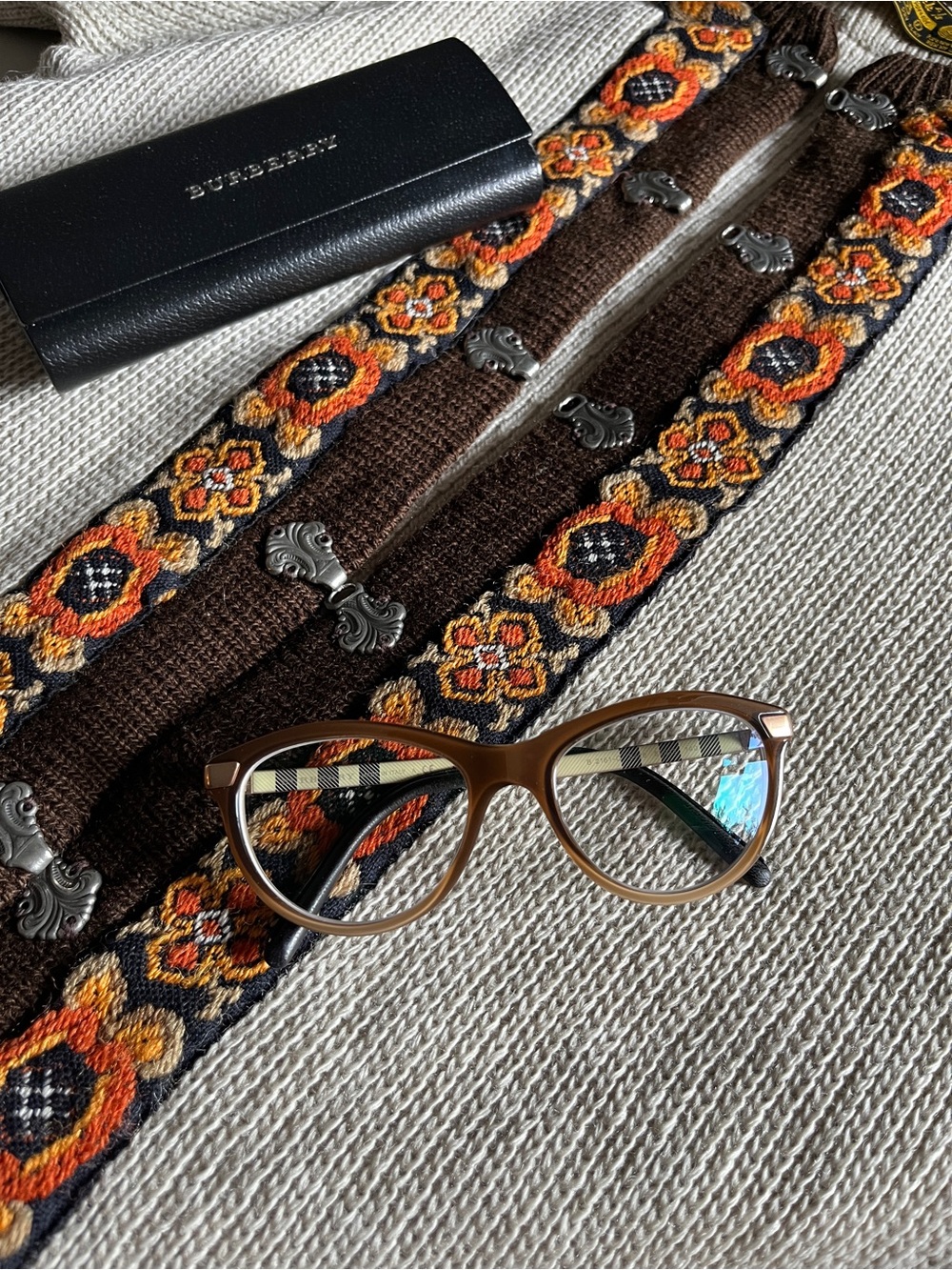 Authentic Burberry Ombré-Brown Glasses